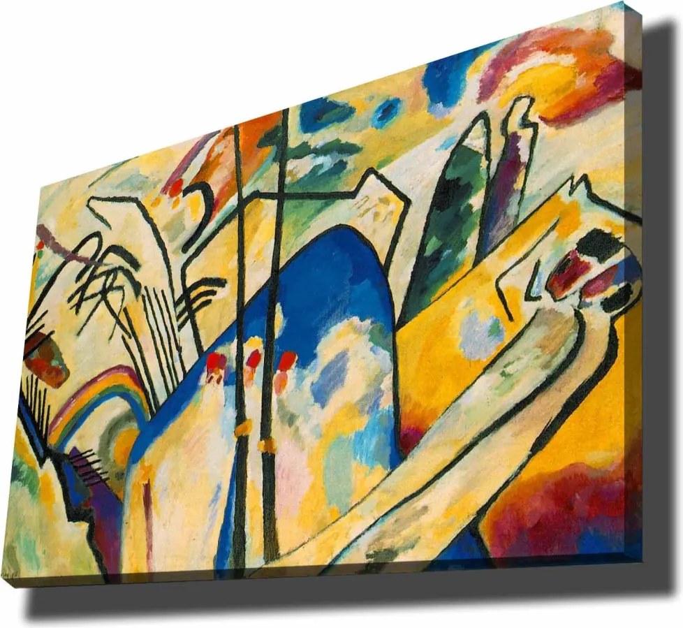 Vászonkép, 70×100 cm – 70100KANDINSKY007