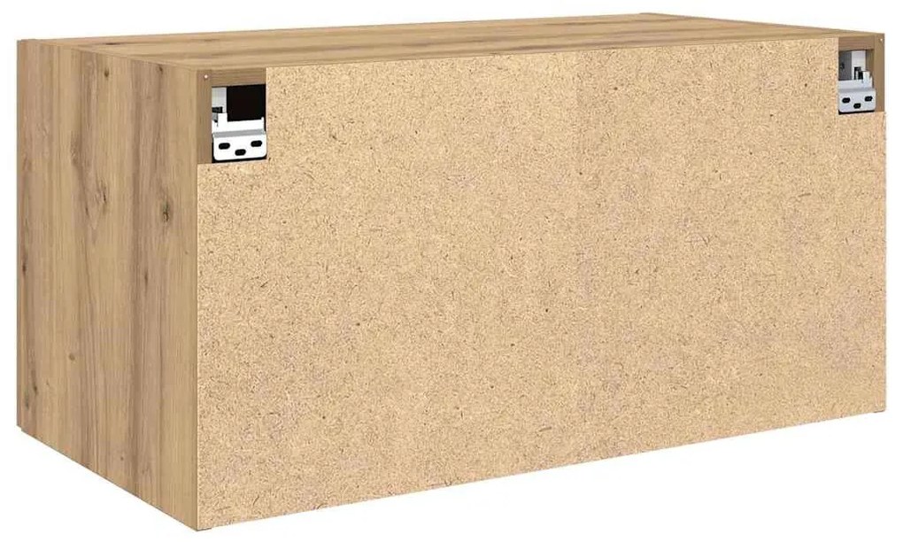 Fali Szekrény kézműves tölgy 80 x 42.5 x 40 cm Faanyag
