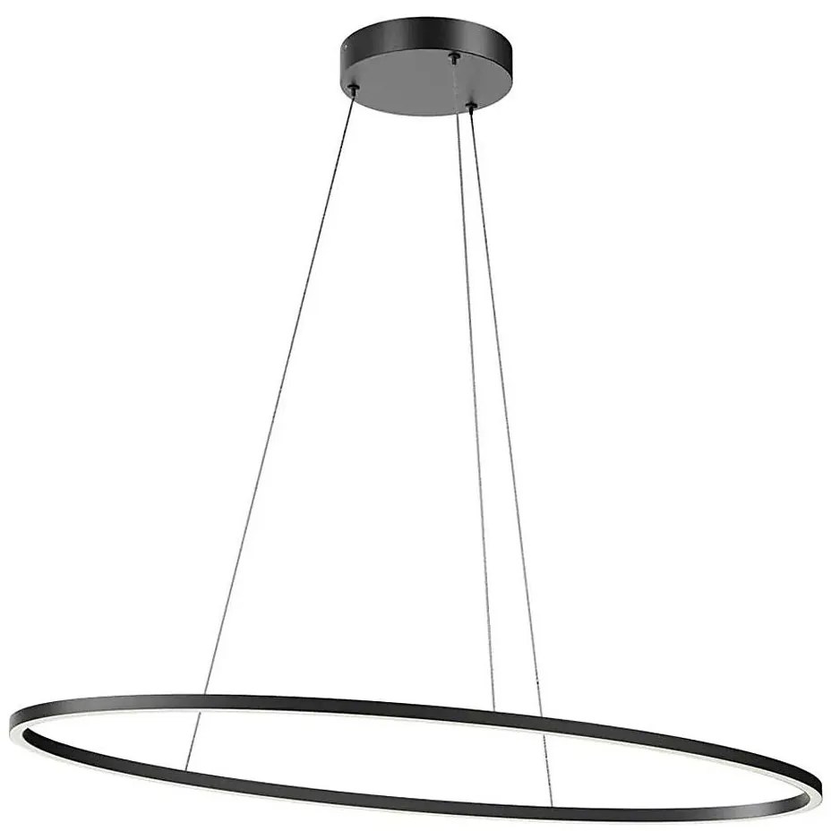 Redo 01-3339 - LEO LED dimmelhető függeszték drótkábelen LED/48W/230V fekete