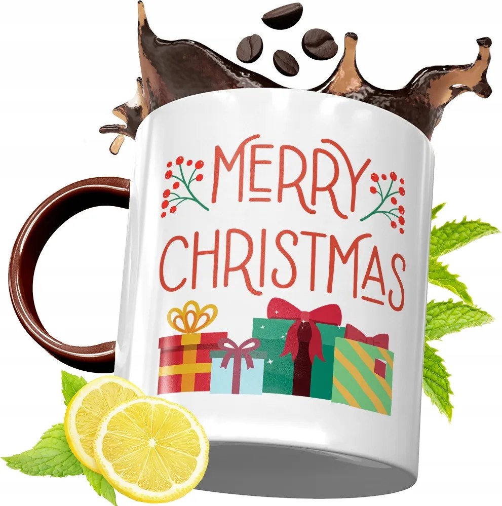 Bordó Karácsonyi Bögre Születésnapi Ajándék fényképes nyomtatással