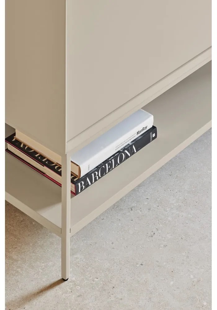 Fekete szekrény 120x140x45 cm Platt – Teulat