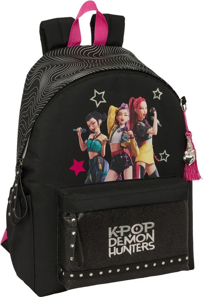 K-pop Démonvadászok Energy iskolatáska, táska laptop tartóval 43 cm