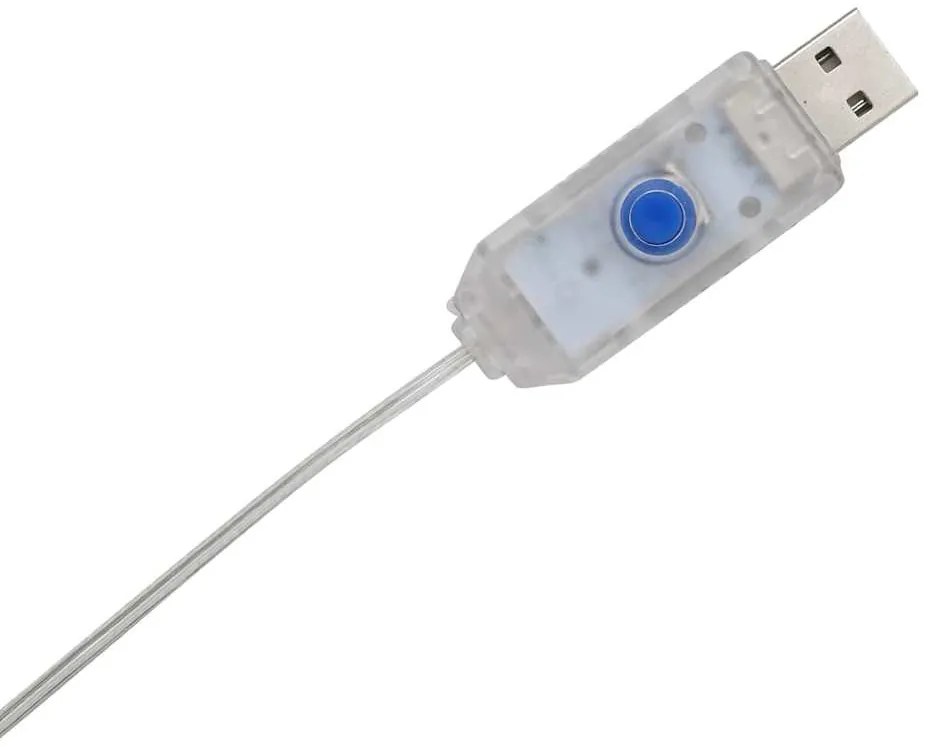 Világító Mikulás 60 LED-del Meleg fehér 62 x 70 cm Lurex Szövet