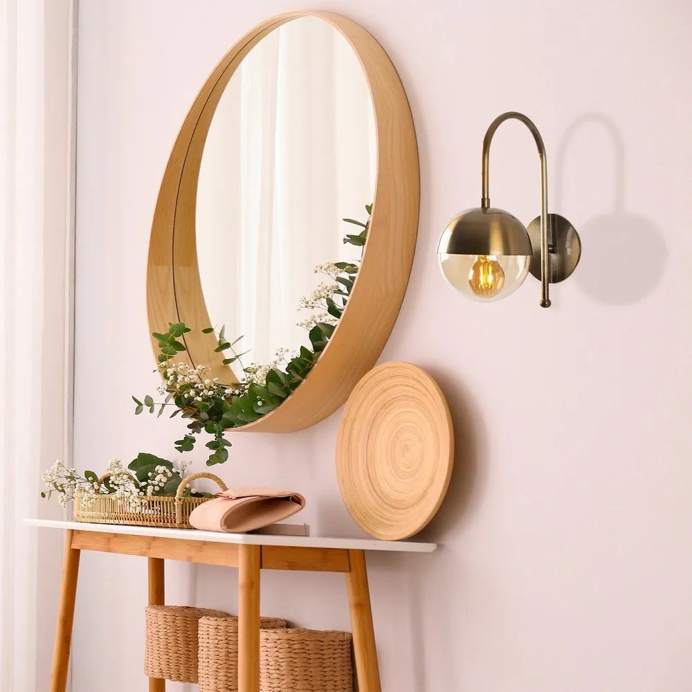 Bronzszínű fali lámpa Karsor – Opviq lights