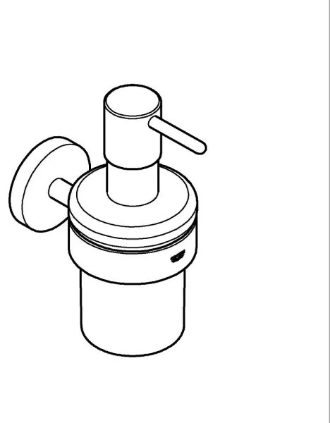 GROHE 41195DC0 - START folyékony szappanadagoló, 160 ml, rozsdamentes acél