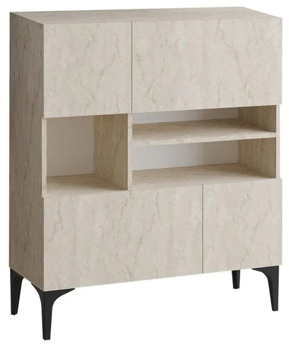 Konzolasztal Krista - Travertine