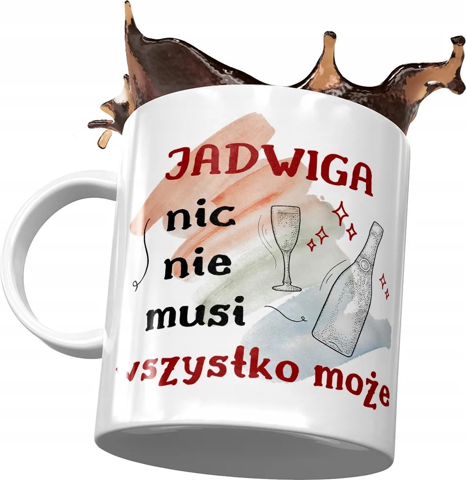 Bögre Hedvig Jagi Barátnő Feleség Ajándék Nyomtatott Fotóval