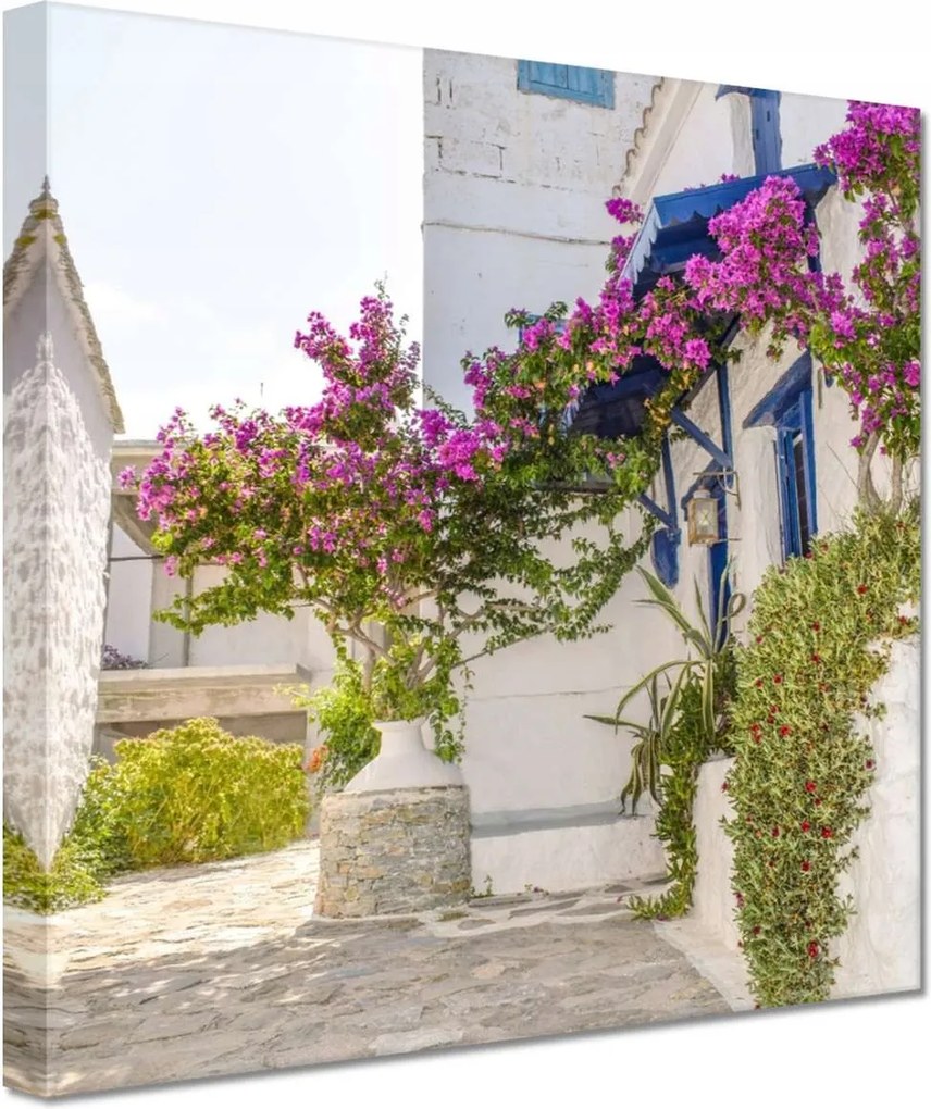 Festmények 20x20 Görögország Santorini