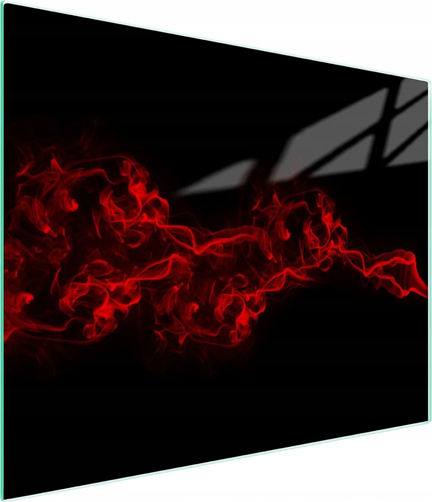 Üveg Vágódeszka 52x30 Fekete Edzett Üveg