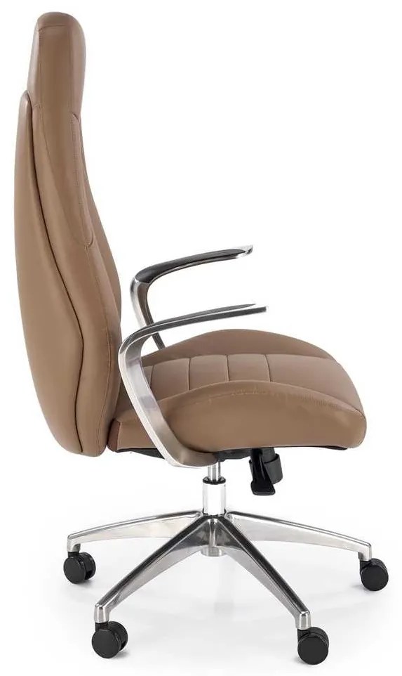 Sleek irodai fotel, barna