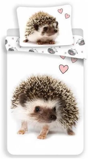 Sün Heart White ágyneműhuzat 140×200cm, 70×90 cm