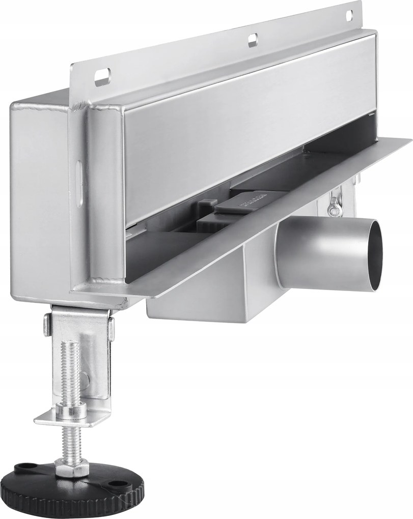 Aquauno Fali Lineáris Lefolyó 70 cm Króm Alacsony Szifon Nagy Áteresztőképesség