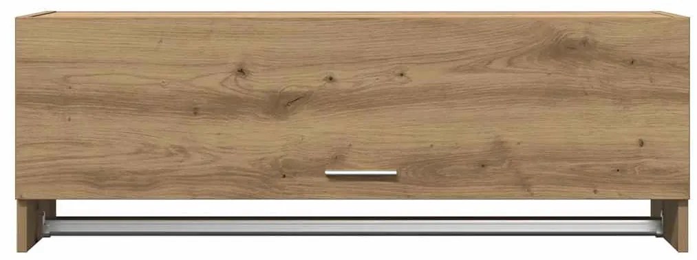 gardróbszekrény Artisan tölgy 100x32,5x35 cm Gépelt fa