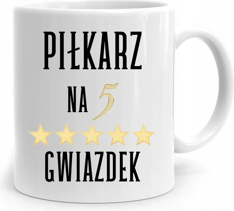 Labdarúgó Bögre Labdarúgó 5 Csillagos, fényképes nyomattal