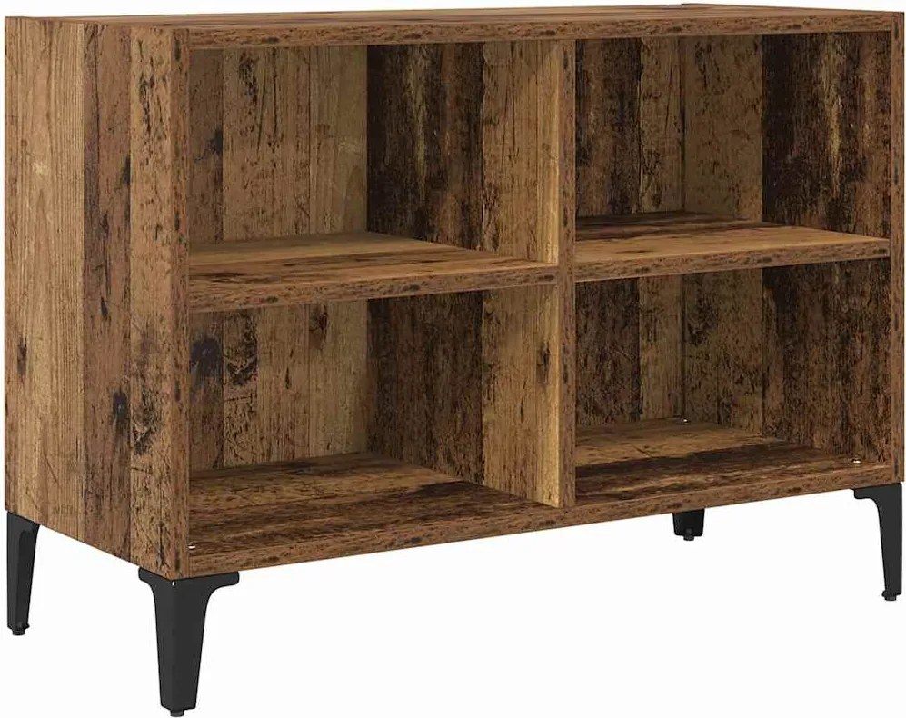 vidaXL TV szekrény garnitúra Barna 69,5 x 30 x 50 cm Faanyag