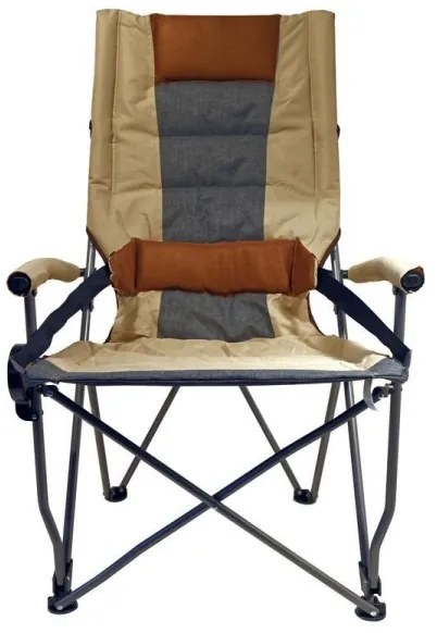 Összecsukható kempingszék barna