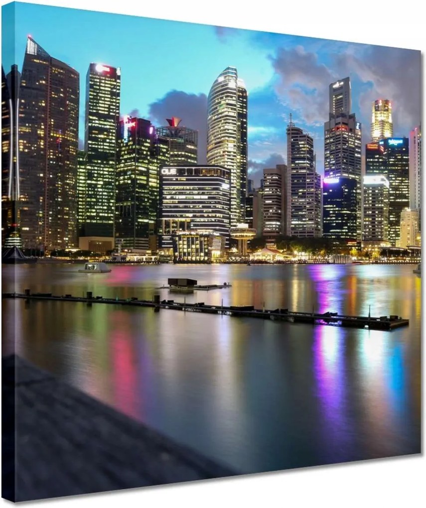 Festmények 30x30 Városi táj Kilátás