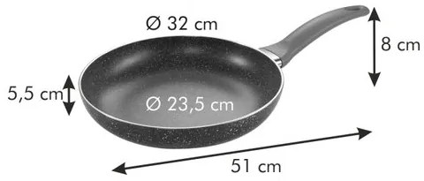 Tescoma Manico Rosso serpen, 32 cm, piros, 32 cm
