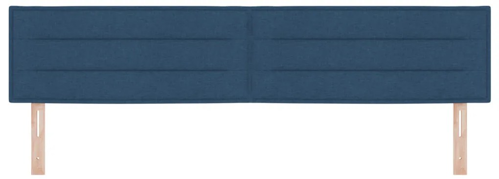 LED Fejtámla Modern Vonal Dizájn Kék 100 cm Szövet