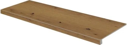 Lépcsőkő Rako Bricola Cognac 30x120 cm matt DCFVF851.1