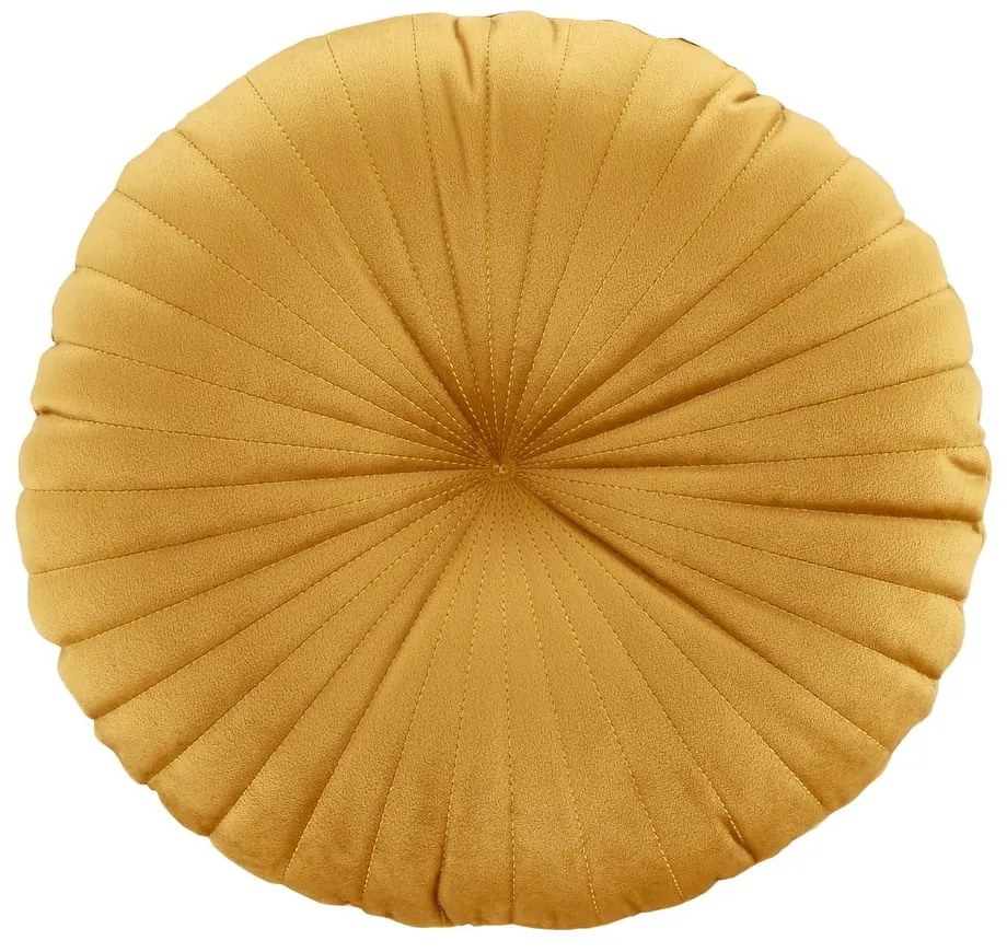 Bársony díszpárna ø 40 cm Round Soft Touch – Catherine Lansfield