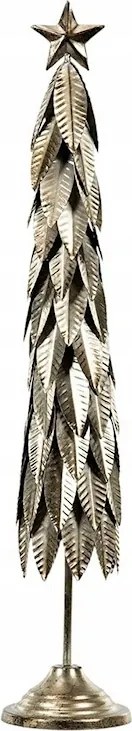 Karácsonyfa Figura Ezüst Loft 56cm Karácsony Magas Nagy