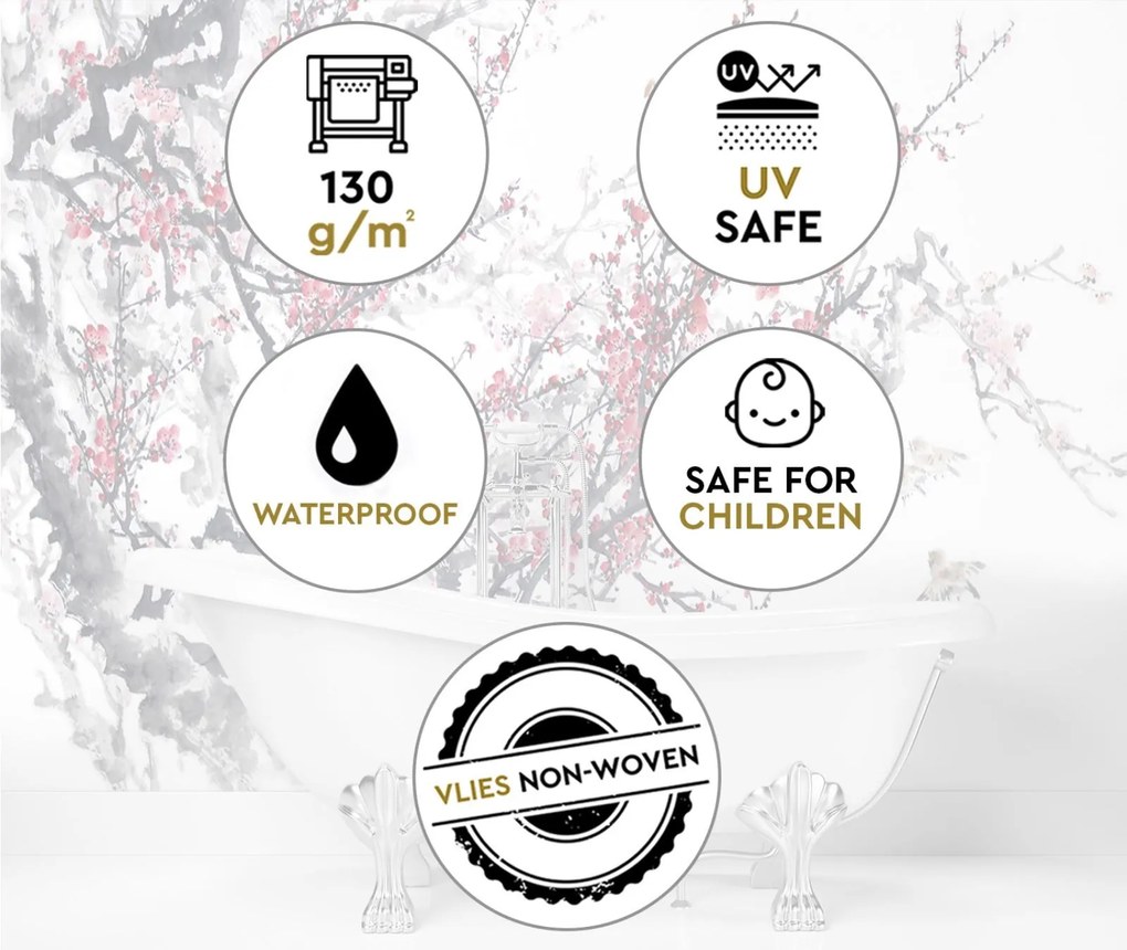 Gario Fotótapéta Cseresznyevirágok Anyag: Vlies, Méret: 300 x 210 cm