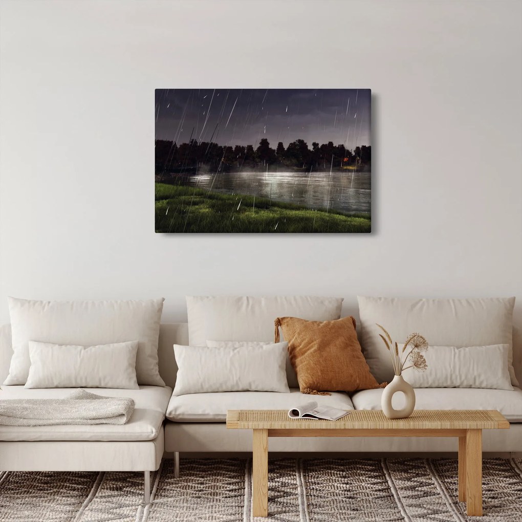 Kép - Esős este (90x60 cm)