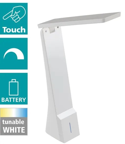 Eglo 97044 - LED dimmelhető asztali lámpa LA SECA LED/1,8W/230V fehér