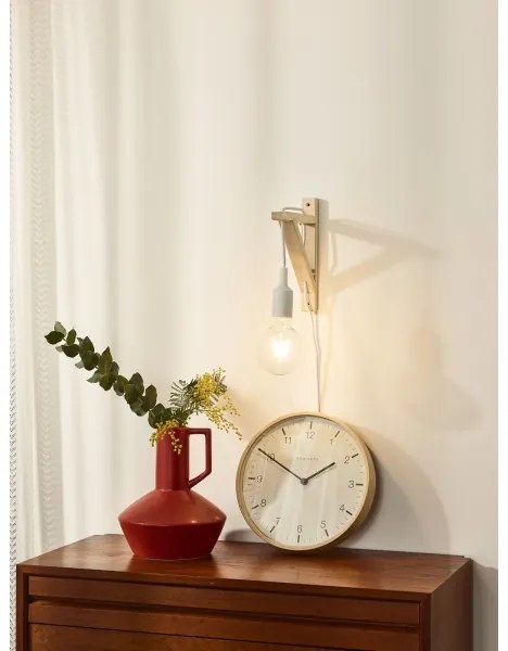 Lucide 08208/01/31 - Fali lámpa FIX WALL 1xE27/60W/230V fehér