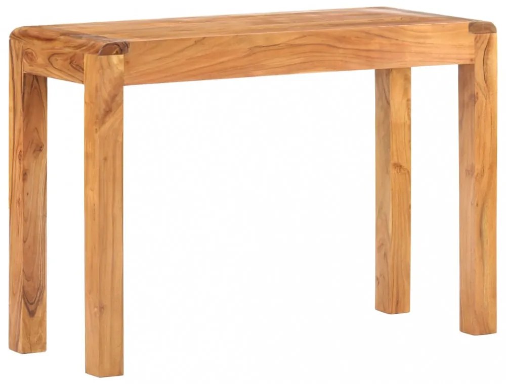 vidaXL tömör akácfa konzolasztal mézszínű felülettel 110 x 40 x 76 cm
