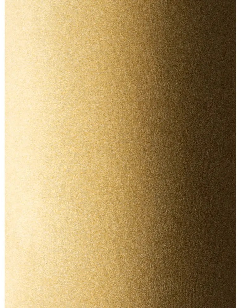 Sárga bársony gyerek babzsákfotel Bunny – Wigiwama