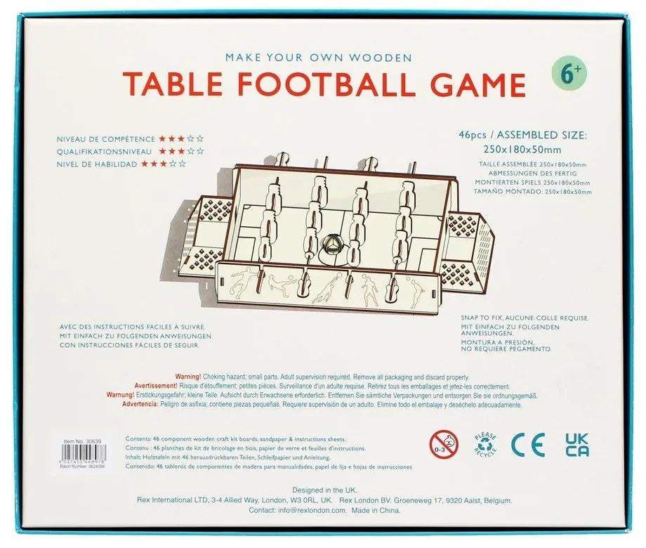 Kreatív készlet DIY Football – Rex London