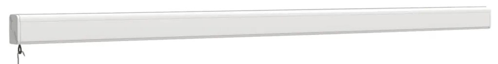 krémszínű szövet és alumínium behúzható napellenző 4 x 3 m