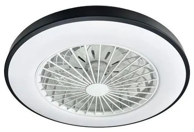 LED Mennyezeti lámpa ventilátorral OPAL LED/48W/230V + távirányítás