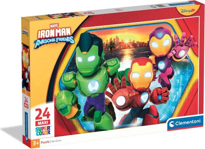 A Vasember és szupercsapata Hero Squad 24 db-os maxi puzzle Clementoni