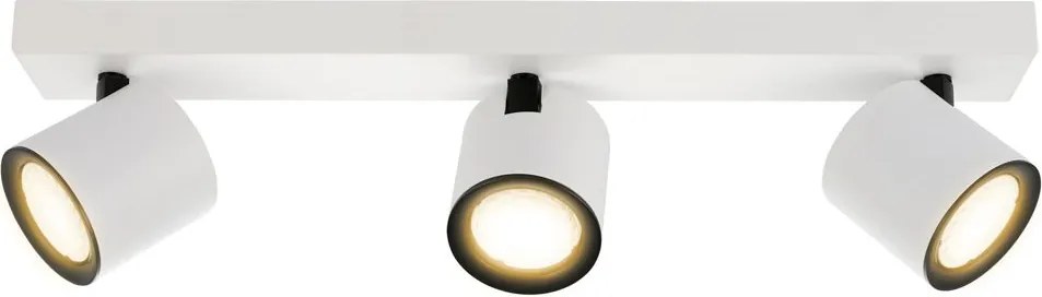 Italux modern spot lámpa karlota fehér fekete itxspl-31959-3b-wh
