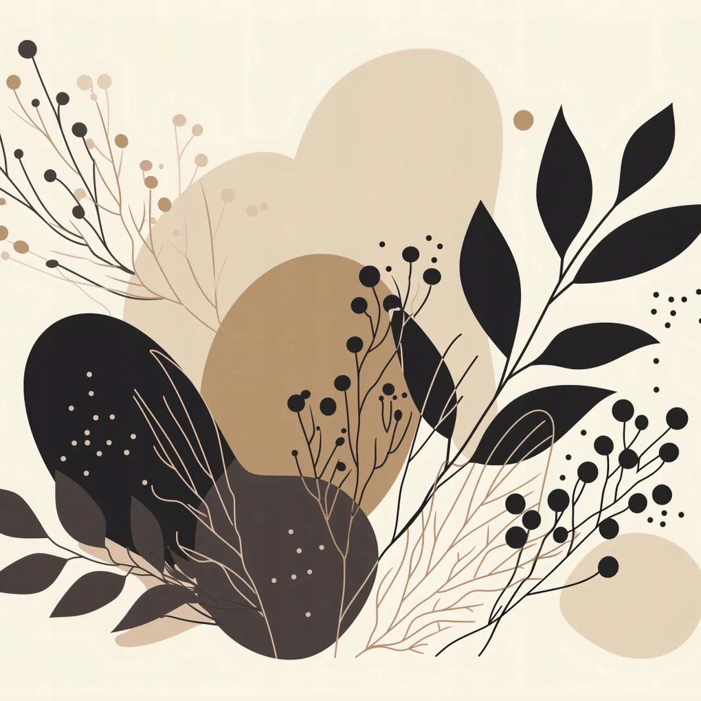 Poszter 70x70cm Természet harmonika