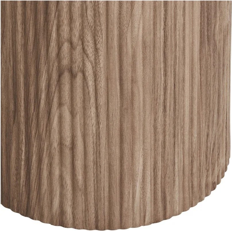 Kerek tárolóasztal márvány dekoros asztallappal ø 45 cm Athens – House Nordic