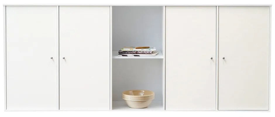 Fehér fali komód Hammel Mistral Kubus, 169 x 69 cm