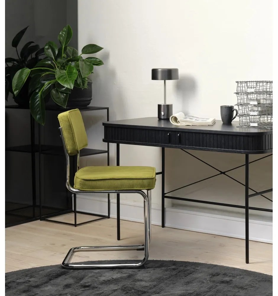 Sárga kordbársony étkezőszék Rupert – Unique Furniture