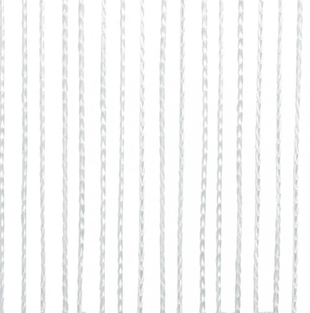 2 db fehér zsinórfüggöny 100 x 250 cm