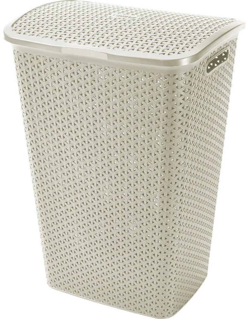 Curver Mosodai kosár MY STYLE 55l krémfehér