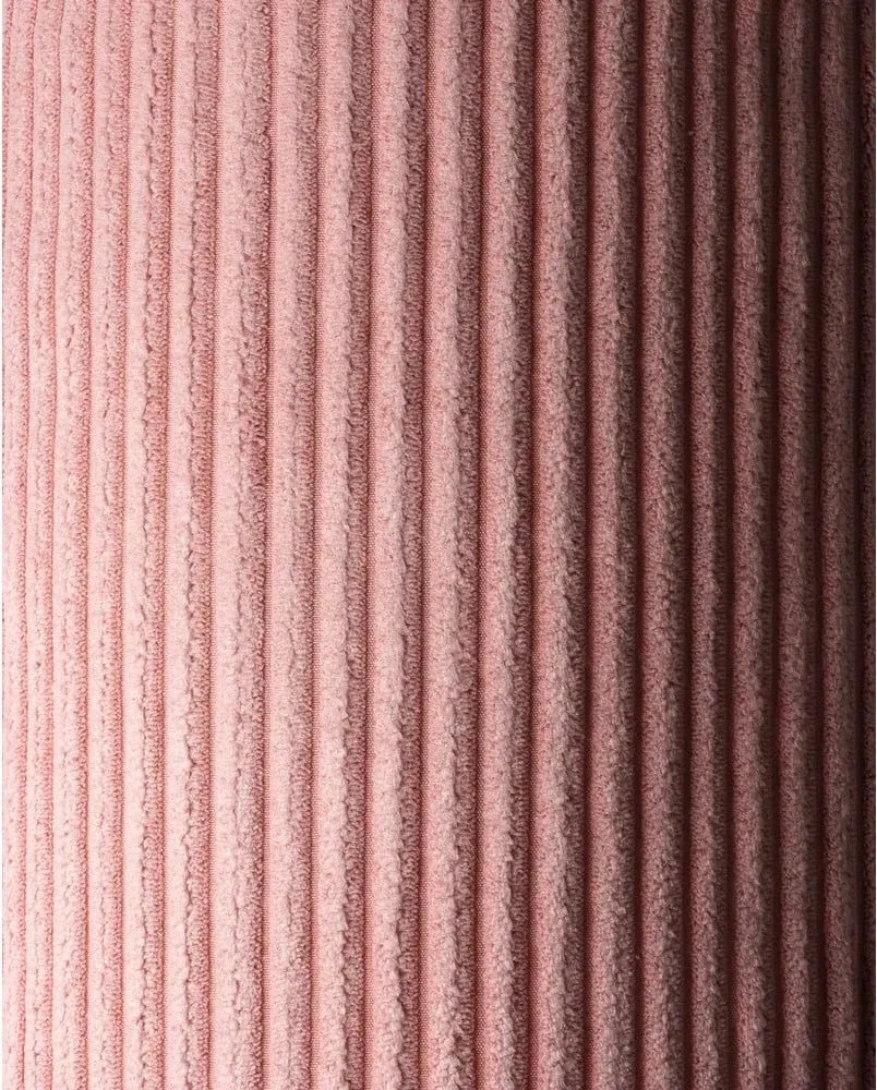 Rózsaszín kordbársony párna gyerek kanapéhoz Bolster – Wigiwama