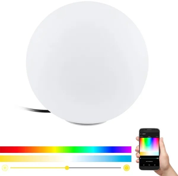 Eglo 98105 - LED RGBW kültéri lámpa MONTEROLO-C 1xLED/9W/230V IP65 Ø300
