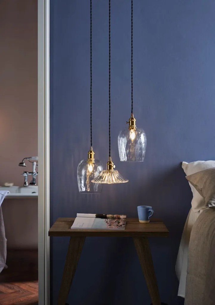DAR LIGHTING HAD0140-03 HADANO Egyágú Függesztett Lámpa Fém E14 IP20