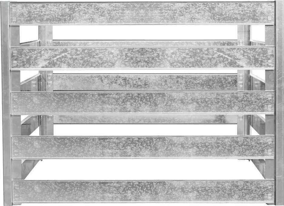 ROJAPLAST Fém komposztáló  560 L 93 x 93 x 70 cm