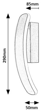 Rabalux 71088 - LED Fali lámpa JARNELLE LED/12W/230V