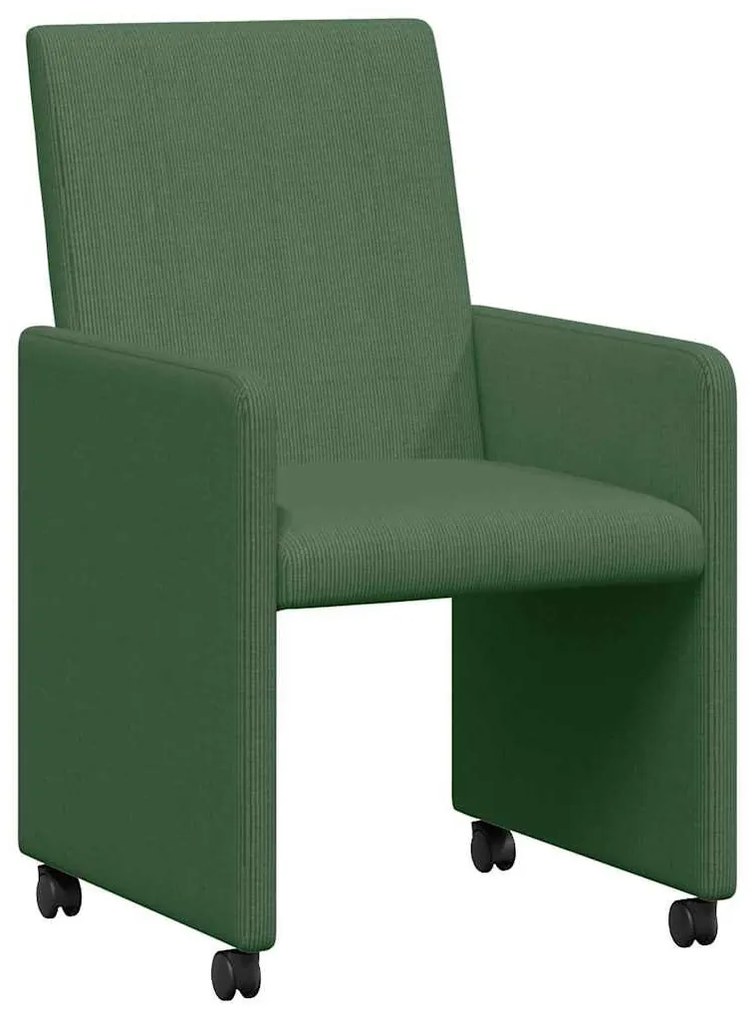 Kerekes Étkező Székek 2 pcs Szürke zöld 57 x 66 x 94 cm