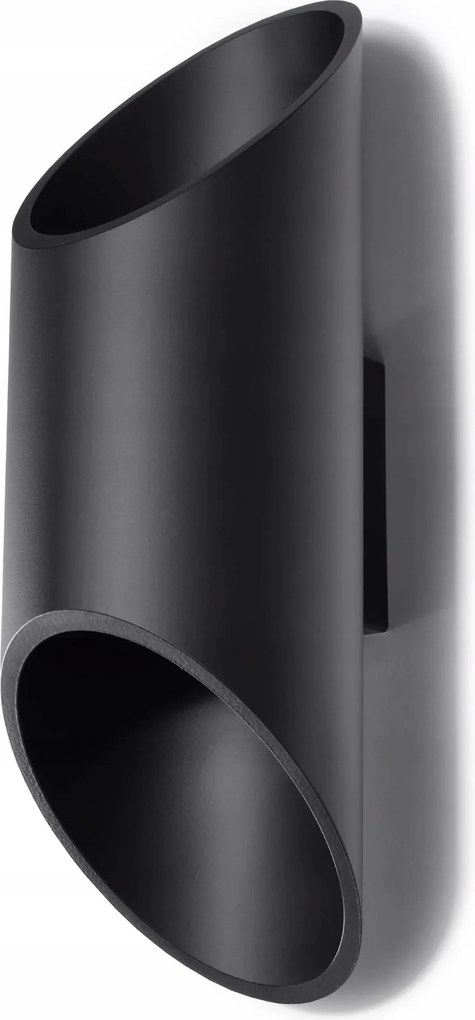 Sollux fali lámpa Penne 30 fekete, fém, 1xG9, modern design